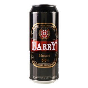 Пиво світле Mocne Barry's з/б 0.5 л