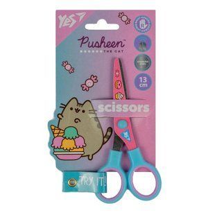 Ножиці "Pusheen" 13см, з принтом на лезі Yes, шт