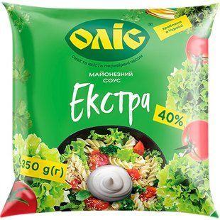 Майонезний соус 40% екстра Оліс, 350г