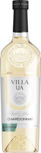 Вино біле сухе Chardonnay Villa UA, 0.75 л