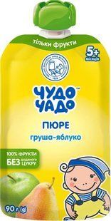Пюре Груша-Яблуко Чудо Чадо, 90 г