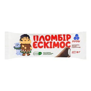 Морозиво ескімо ескімос Рудь, 80 г