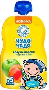 Пюре Яблуко-Персик Чудо Чадо, 90 г