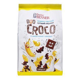 Сухий сніданок Duo croco Doctor Benner, 150 г