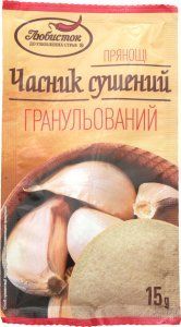 Часник сушений гранульований Любисток м/у 15г