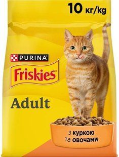 Корм сухий для котів Курка та овочі Friskies, 100 г