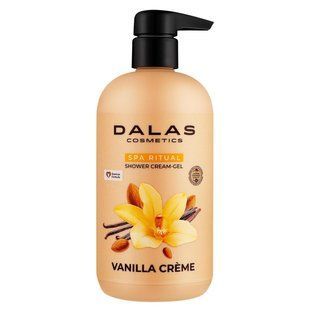 Крем-гель для душу Vanilla Creme Dalas, 550 г
