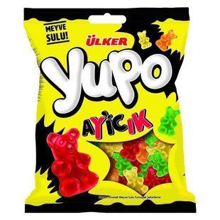 Желейні цукерки Yupo ведмедик Ulker м/у , 80 г