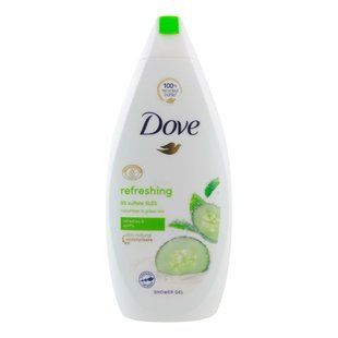 Крем-гель для душу Дотик свіжості Go fresh Dove, 500 мл