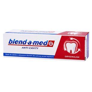 Зубна паста Анти-карієсМ&rsquo;яке відбілювання. Blend-a-med, 75 мл