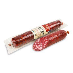 Ковбаса сирокопчена в/г Президентська Алан, 100 г