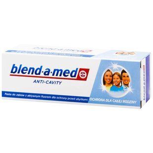 Зубна паста Анти-карієс Оріджінал Blend-a-med, 75 мл