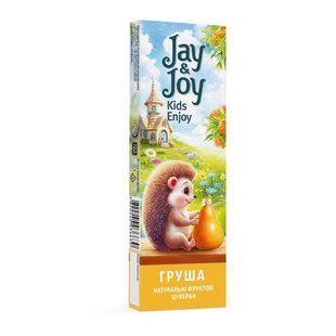 Цукерки фруктові натуральні Груша Jay&Joy к/у 32г