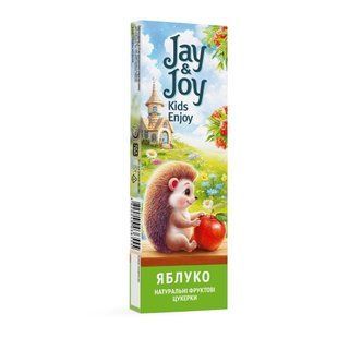 Цукерки фруктові натуральні Яблуко Jay&Joy к/у 32г