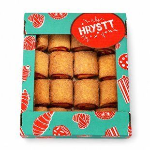 Печиво здобне Абрикосовий рол Hrystt, 350 г