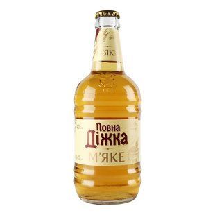 Пиво світле М'яке Повна Діжка, 0.45 л