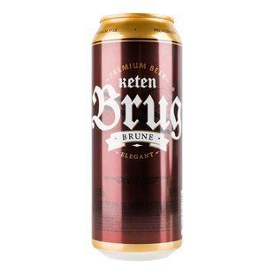 Пиво спеціальне темне Brune Elegant з/б Keten Brug, 0.5 л