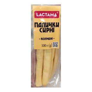 Сир Laktama 45% палички сирні класичны Кілія, 100 г