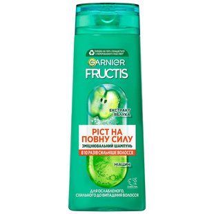 Шампунь для ослаблених і схильних до випадання волосся Garnier Fructis, 400 мл