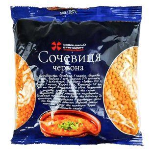 Крупа Сочевиця червона Козацький стандарт , 500 г