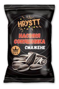 Насіння Преміум соняшника смажене смугасте Hrystt, 110 г