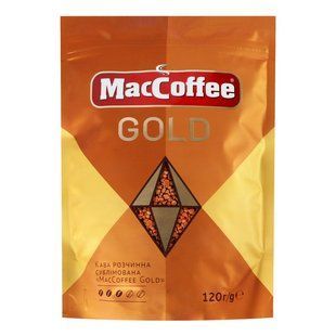 Кава розчинна Gold MacCoffee, 120 г