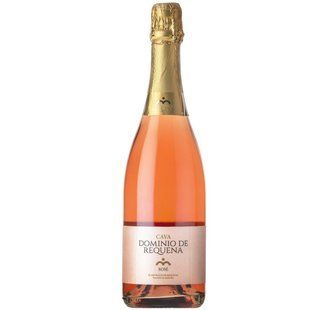 Вино ігристе рожеве брют 12% Cava Brut Rose Dominio de Requena, 0.75 л