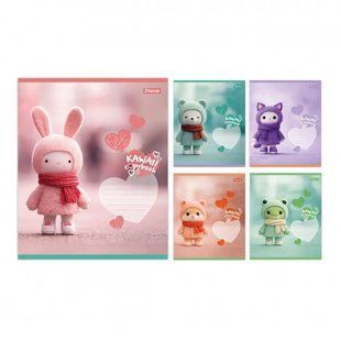 Зошит 12 аркушів лінія Kawaii notebook 1 вересня, шт