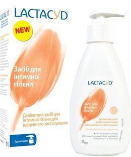 Засіб для інтимної гігієни Делікатний Lactacyd, 200 мл