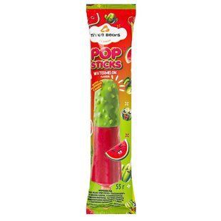 Морозиво Pop sticks Watermelon глазурований Три ведмеді, 55 г