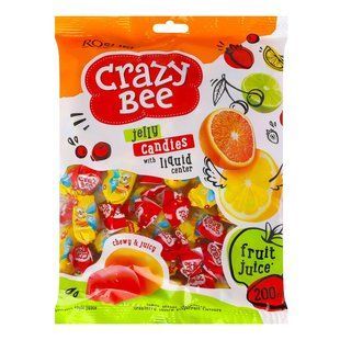 Цукерки желейні Crazy Bee Roshen, 200 г