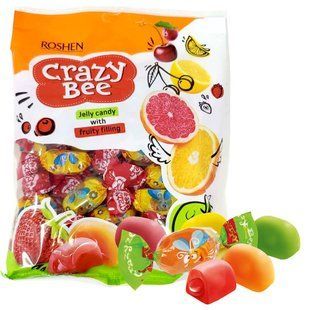 Цукерки желейні Crazy Bee Roshen, 200 г
