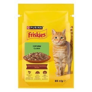 Корм для котів з ягнятком у підливці Friskies, 85 г