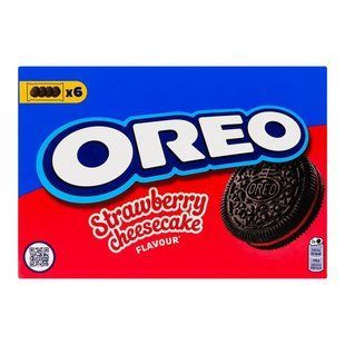 Печиво з какао та начинкою Strawberry cheesecake Oreo, 228 г