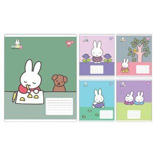 Зошит 12 аркушів коса лінія Miffy Spring YES, шт