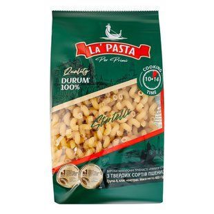 Макаронні вироби Ріжки La Pasta, 400 г