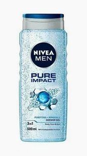 Гель для душу чоловічий Заряд чистоти Nivea, 250 мл