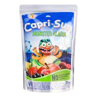Напій соковмісний Monster alarm Capri-Sun, 0.2 л
