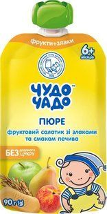 Пюре Фруктовий салат Чудо Чадо, 90 г