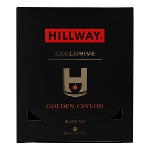 Чай пакетований чорний Golden Ceylon Exclusive Hillway, 100 шт/уп.