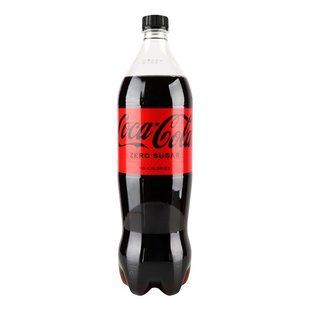 Напій газований Zero Coca-Cola, 1.25 л