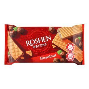 Вафлі Hazelnut Wafers Roshen, 216 г