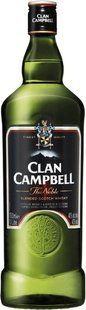 Віскі Clan The Noble 40% Campbell, 0.7 л