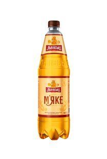 Пиво світле М'яке Львівське, 0.9 л