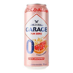 Пиво спеціальне б/а Taste Grapefruit Fun Seth&Riley&rsquo;s ж/б Garage, 0.5 л