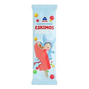 Морозиво ескімо Ескімос Bubbles Рудь, 70 г