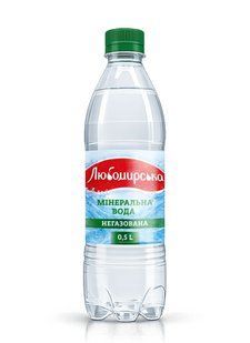 Вода мінеральна негазована Любомирська, 0.5 л