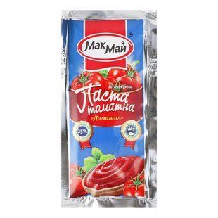Томатна паста 25% Домашня Мак Май, 70 г