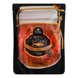 Ікра імітована зі смаком Лосося Caps Food, 120 г