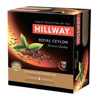 Чай пакетований чорний Royal Ceylon Hillway, 100 шт/уп.